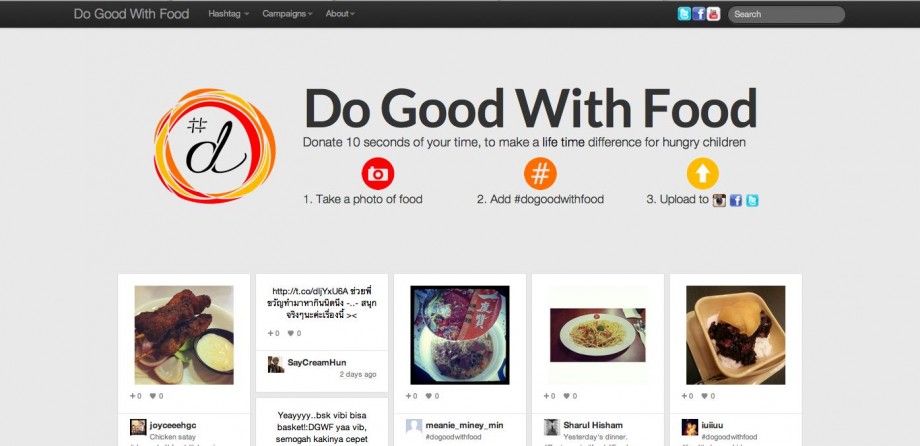 Do Good With Food Website
