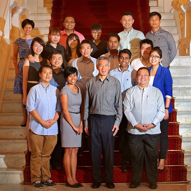 Photo with PM Lee