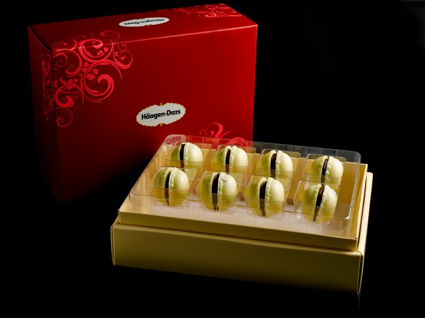 Häagen-Dazs Marc de Champagne Truffle Macaron Box Set - AspirantSG