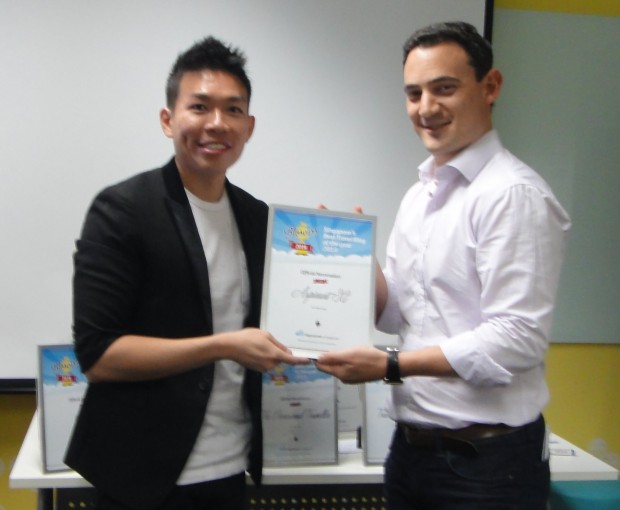AspirantSG win 4th Travel Blog In Singapore