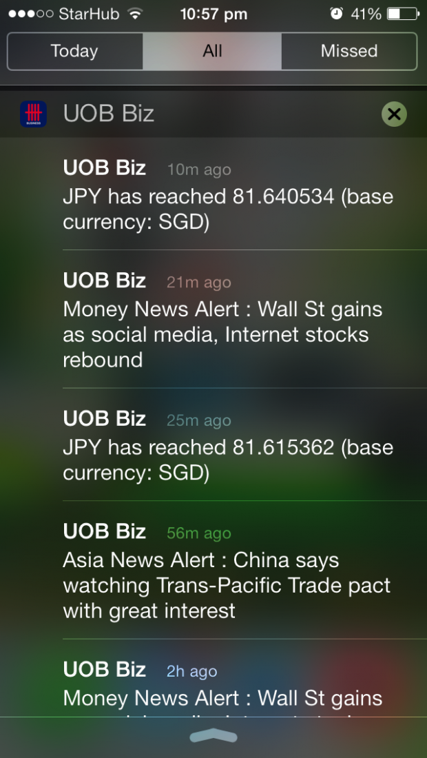 UOB Business App Alert - AspirantSG