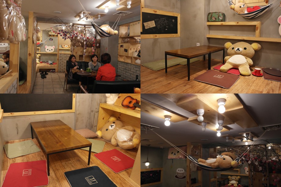 Capi Capi Loom Loom (Rilakkuma Cafe) Seoul Korea - AspirantSG
