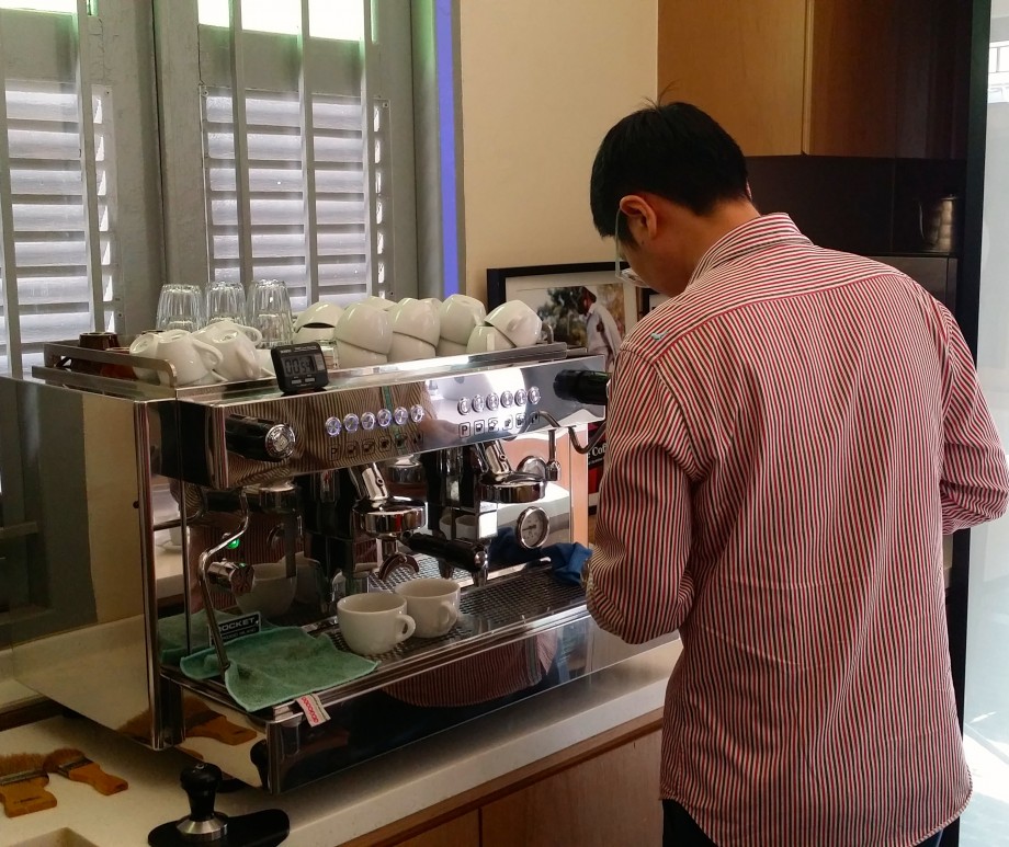 Handling Coffee Equipments At C-Platform - AspirantSG