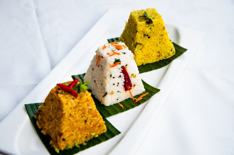 Trio of Assorted Rice by Dr Chef K Damodaran