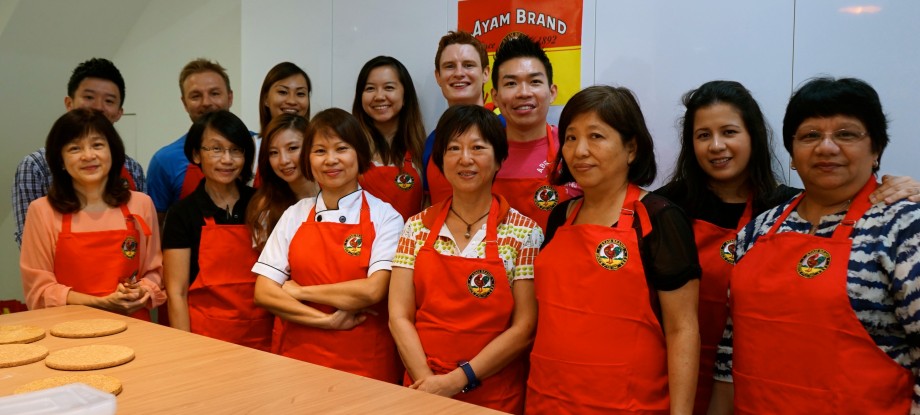 Ayam Brand Cooking Class Group Photo - AspirantSG