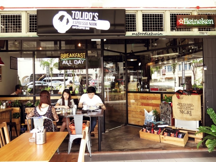 Tolido's Espresso Nook Singapore - AspirantSG