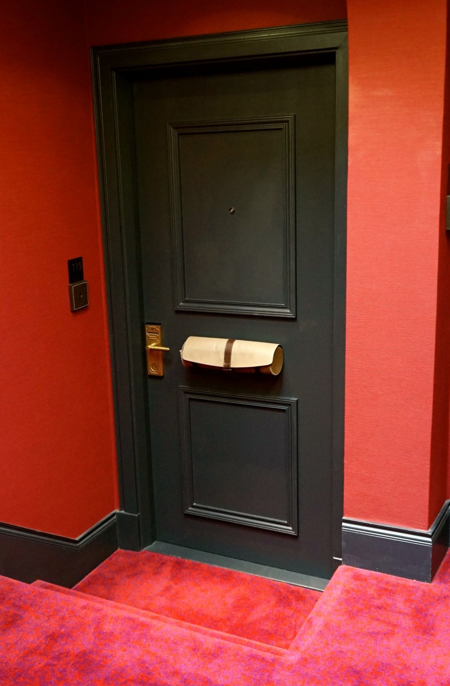 Room Door The Scarlet Singapore - AspirantSG 