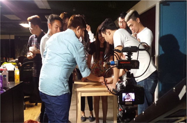 Uncaged Filming - AspirantSG