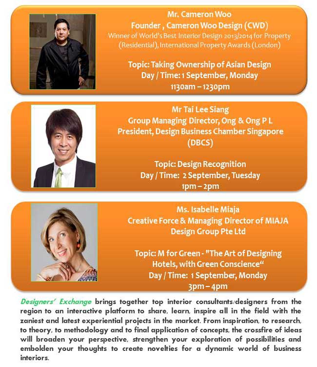 Interior Design Speakers BEX Asia 2014 - AspirantSG
