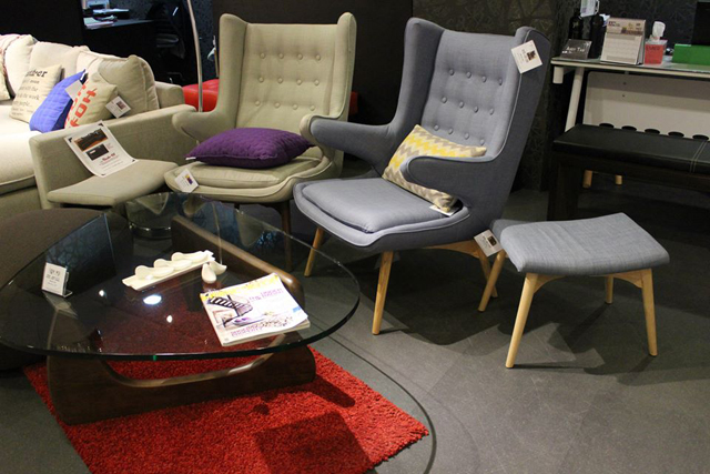 Comfort Design Singapore Grey Cream Chair - AspirantSG