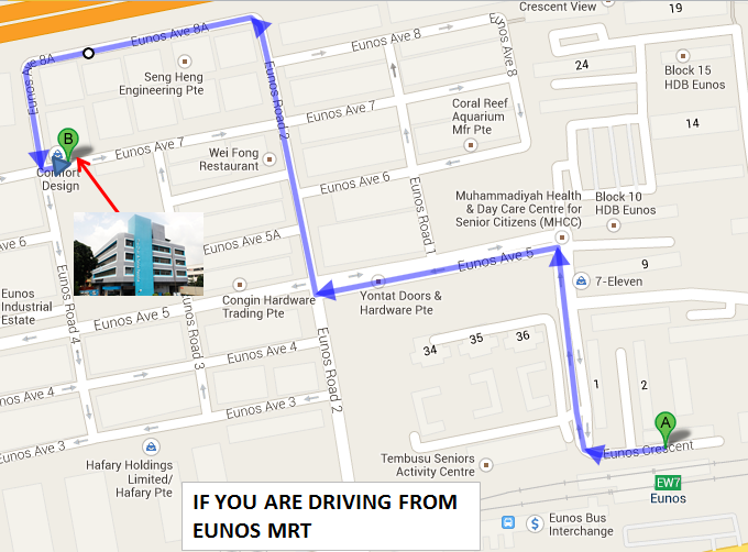 Driving Map To Comfort Design Singapore - AspirantSG