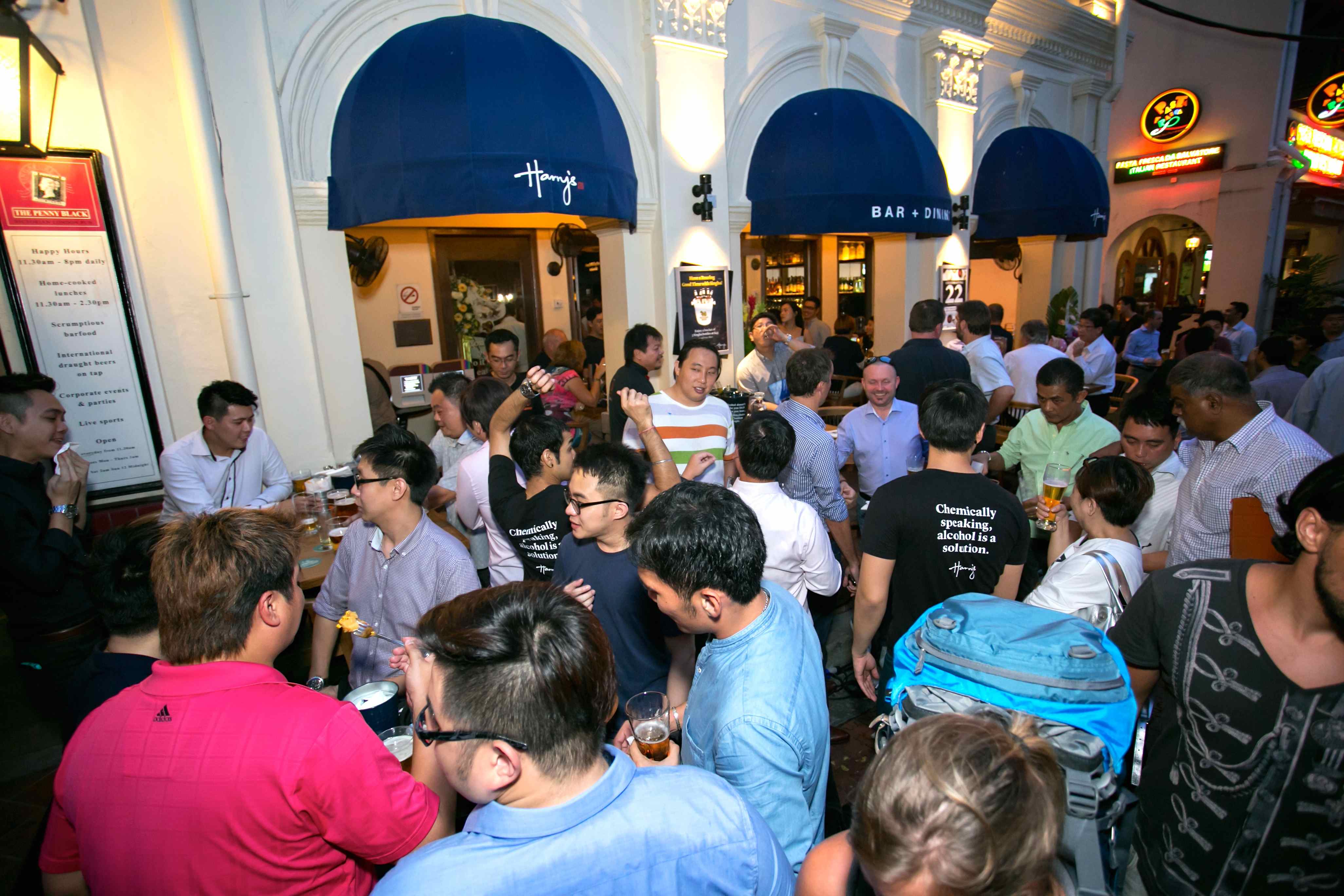 Harry's At Boat Quay Marks 22 Years With Complete Makeover AspirantSG