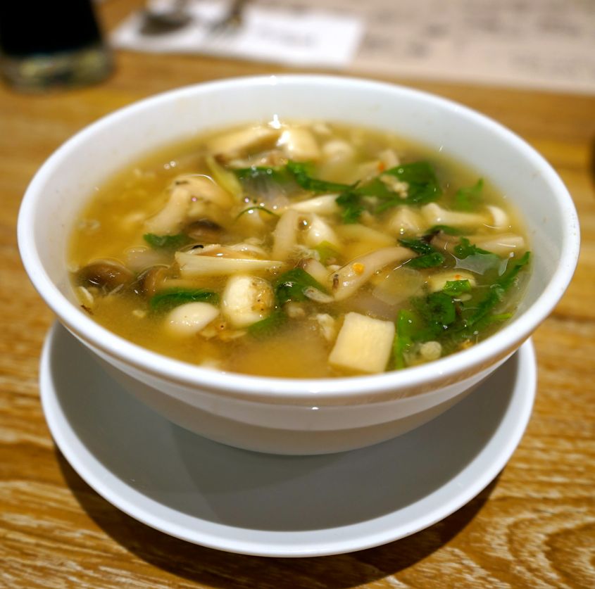 Spicy Mixed Mushroom Soup At Eathai - AspirantSG