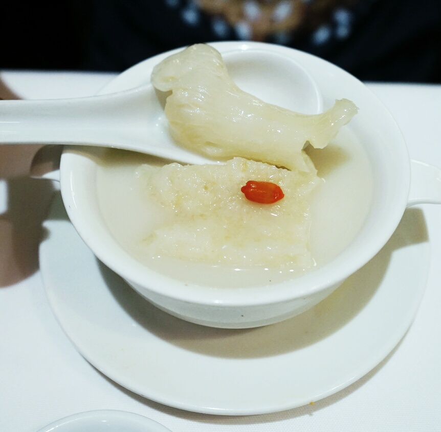 Double-boiled Shark's Cartilage Soup with Fish Maw - AspirantSG