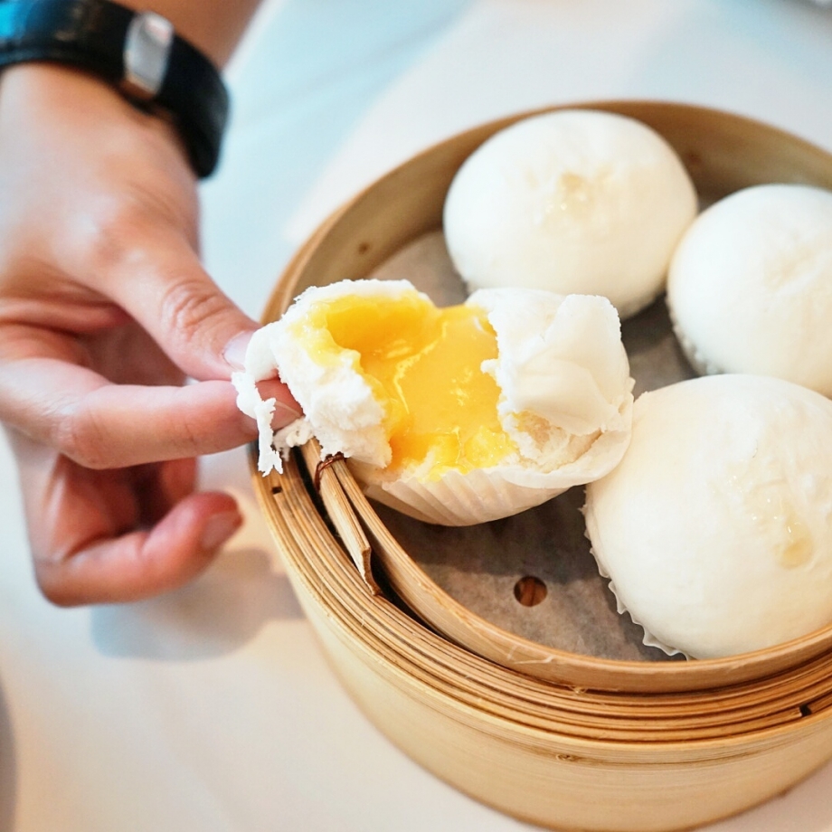 Steamed Yolk Cream Bun The Cathay - AspirantSG
