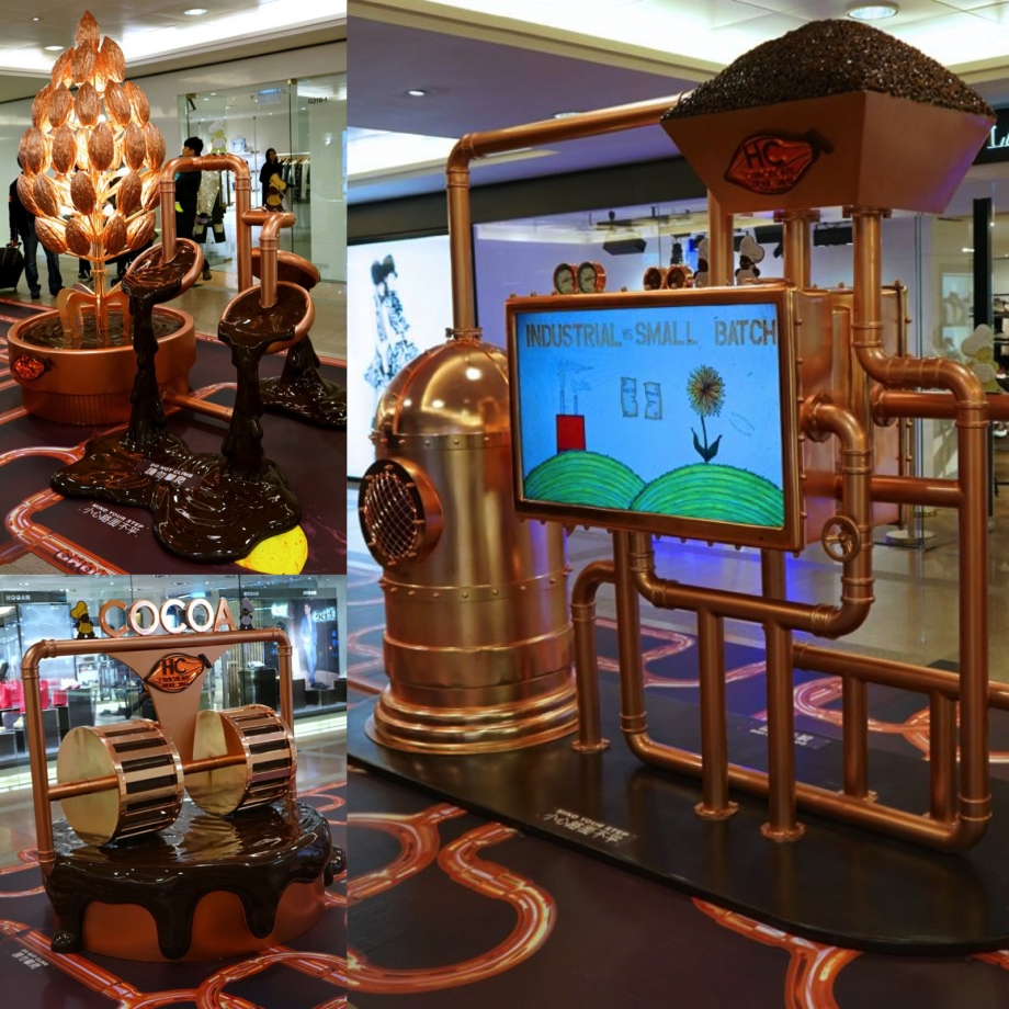 Bean To Bar Chocolate Making Process Harbour City Hong Kong Chocolate Trail 2015 - AspirantSG