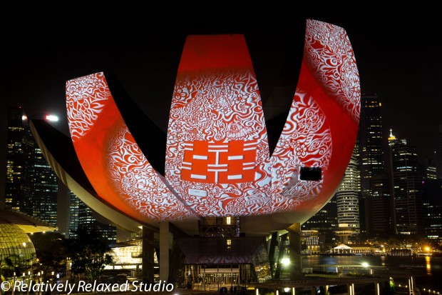 Celebration Of Life Installation iLight Marina Bay 2014 - AspirantSG