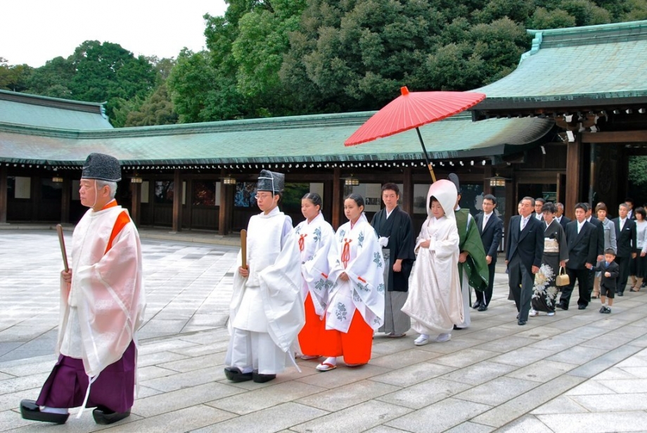 Wedding at Meiji Shrine Tokyo Japan - AspirantSG