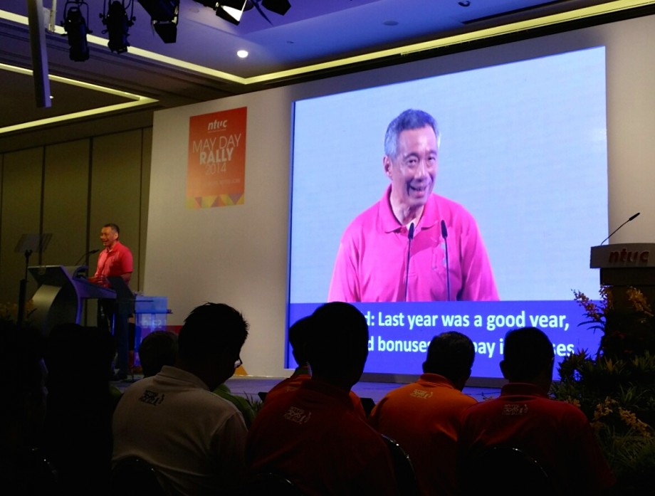 Prime Minister Lee May Day Speech - AspirantSG