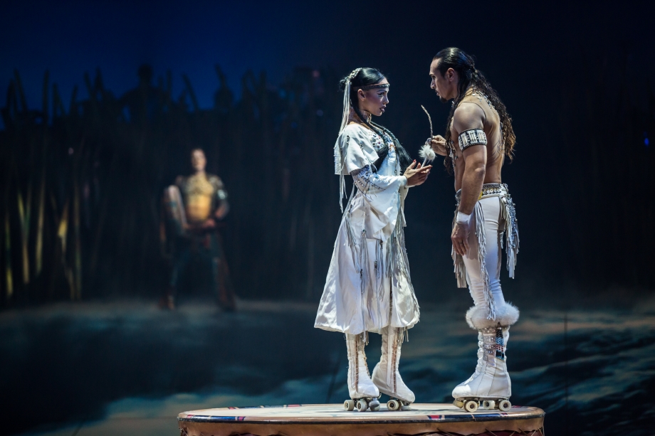 Roller Blades Performance Totem Circus Du Soleil Singapore - AspirantSG