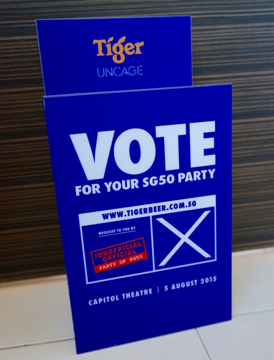 Vote For Tiger Beer's Official Unofficial Party For SG50 - AspirantSG 
