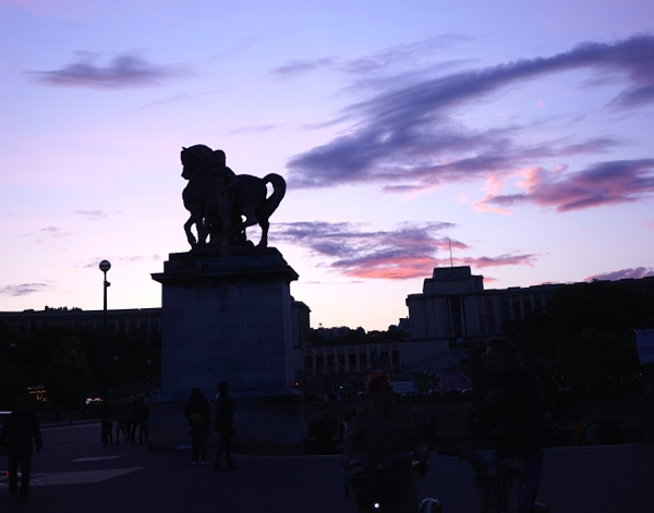 Sun Setting On Eiffel Tower - AspirantSG