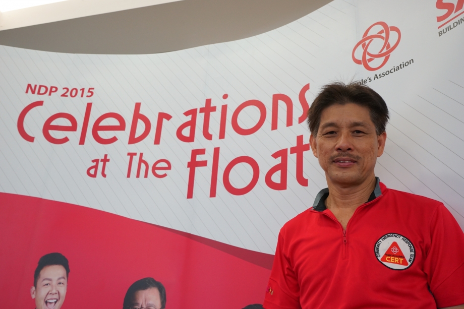 Frederick Yeo Lye Hock, PBM (58 years old, First Aider, Community Emergency Response Team [CERT])