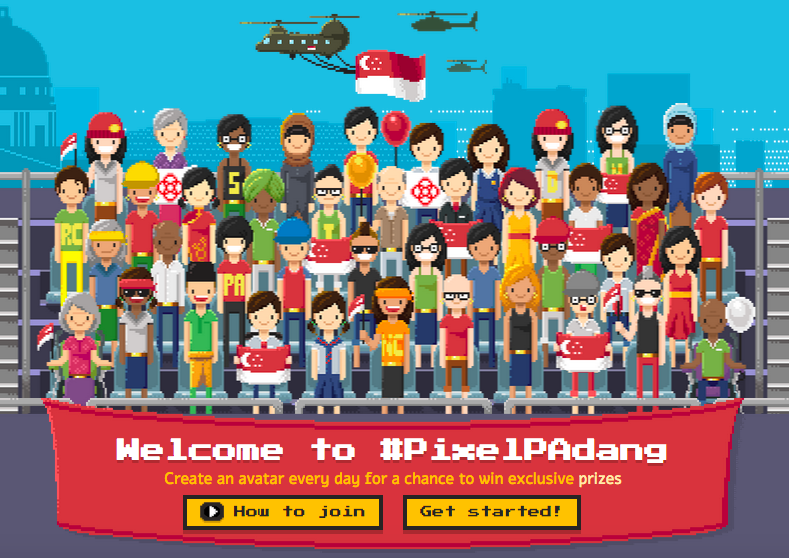 People's Association #PixelPAdang Campaign - AspirantSG
