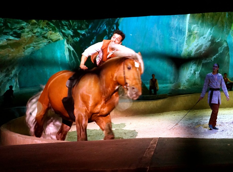 Watching Cavalia Through Transitions Lens - AspirantSG
