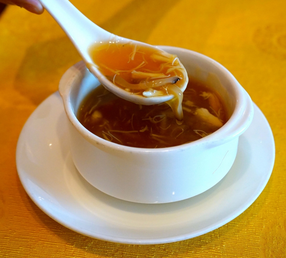 Thick Soup Of Sea Cucumber, Dried Scallop, and Fish Maw - AspirantSG