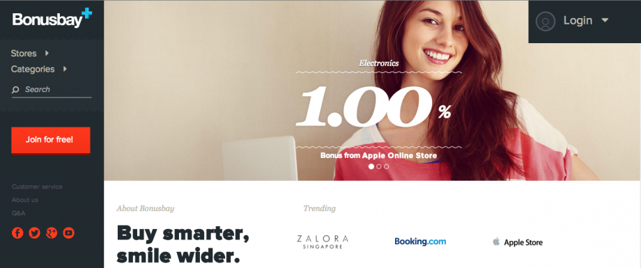 Bonusbay - Smart Cashback For Online Shoppers