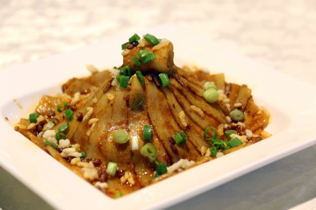 Sliced Pork in Garlic & Chilli Sauce - AspirantSG