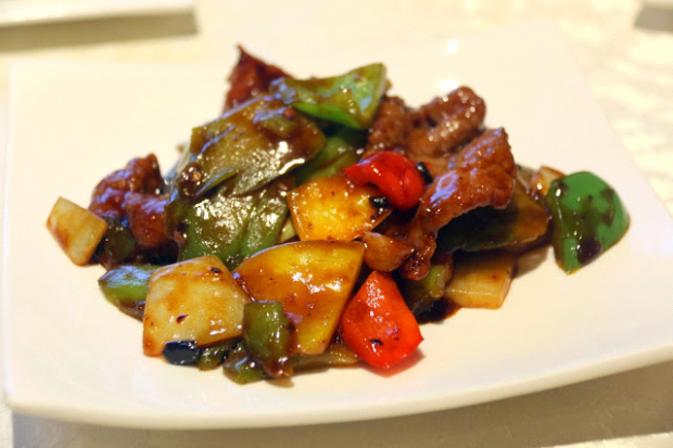 Stir Fried Beef with Bitter Gourd in Black Bean Sauce - AspirantSG