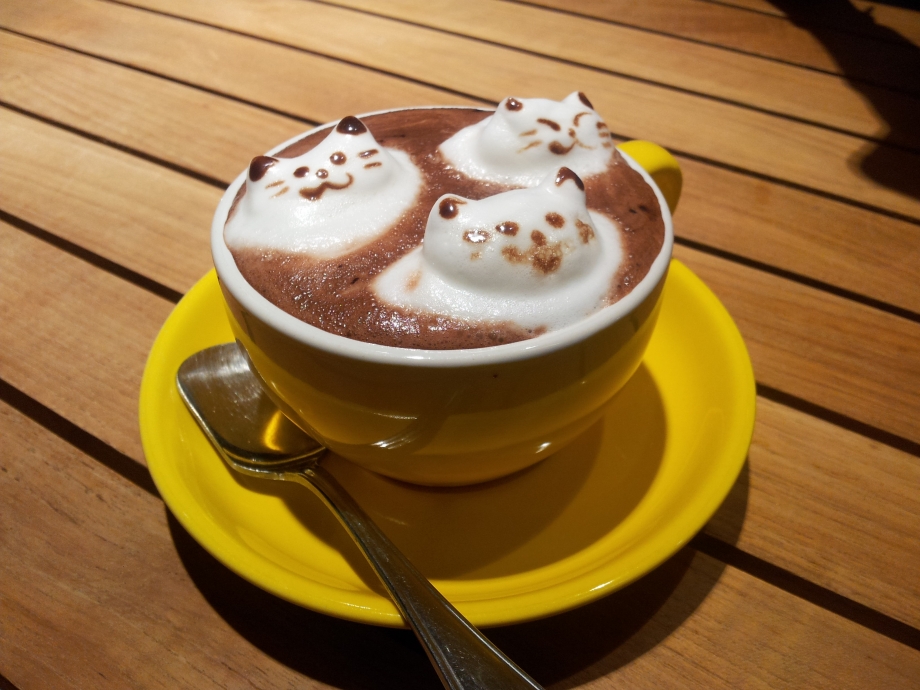 Hello Kitten Latte Art - AspirantSG