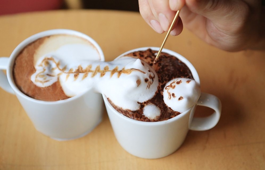 Two Cats Latte Art - AspirantSG