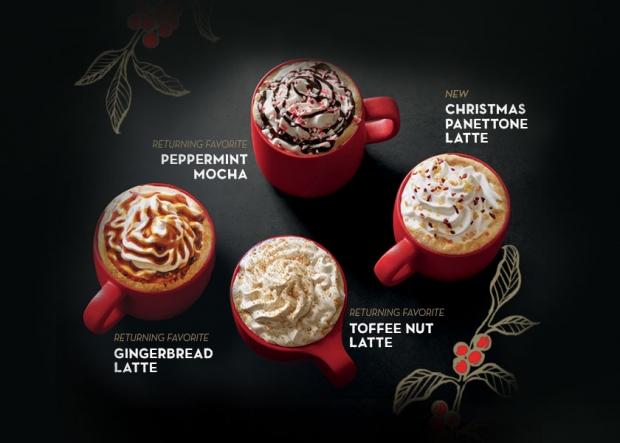 Christmas Hot Beverages From Starbucks