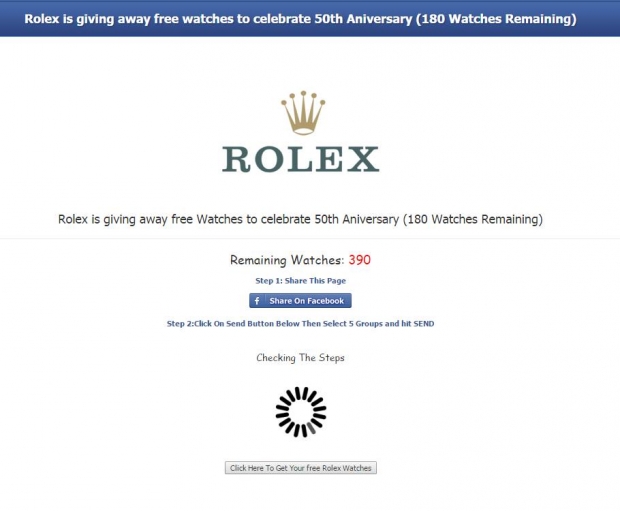 Rolex Scam - AspirantSG