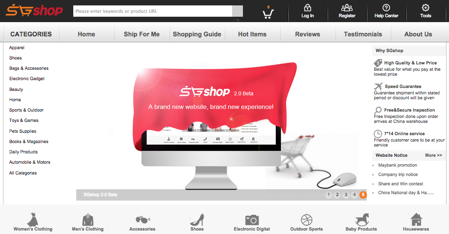 SGshop Taobao Shopping Website Singapore - AspirantSG 