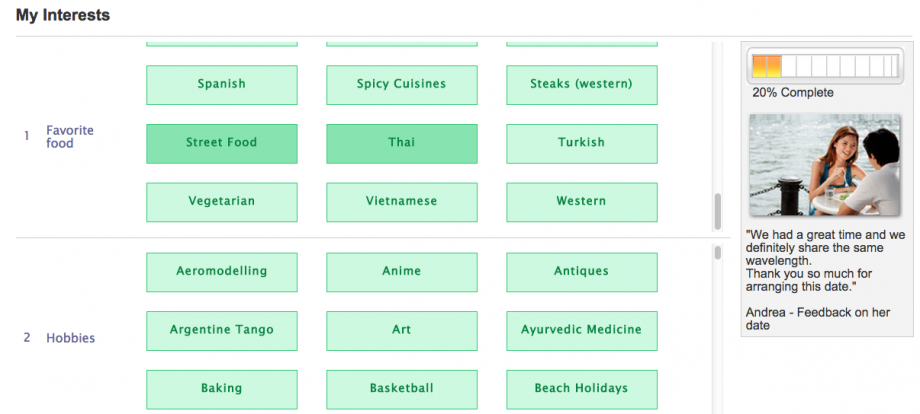 Hobbies Indication At eSynchrony - AspirantSG
