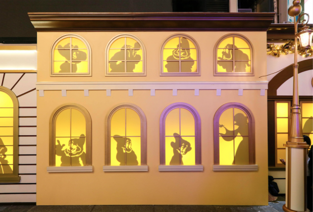 Disney silhouettes Hong Kong Harbour City Christmas - AspirantSG