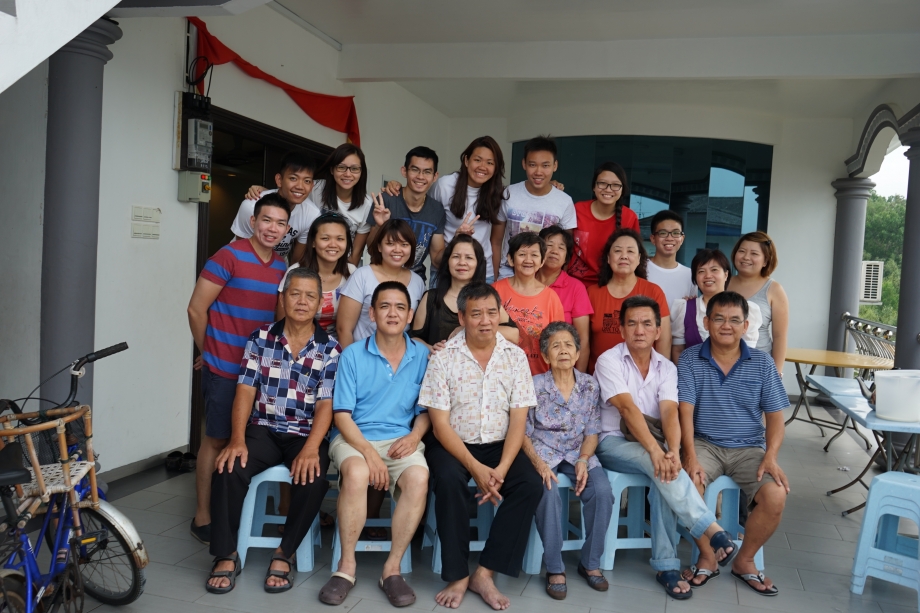 Family Group Photo For Kukup Trip 2014