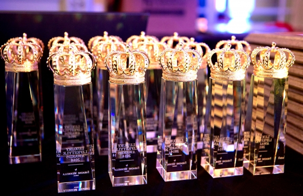 Luxury Lifestyle Awards Trophies - AspirantSG 