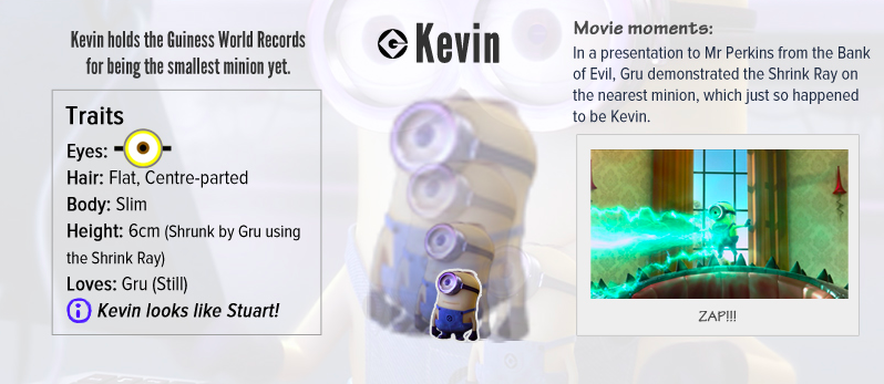 Kevin Despicable Me Minion - AspirantSG