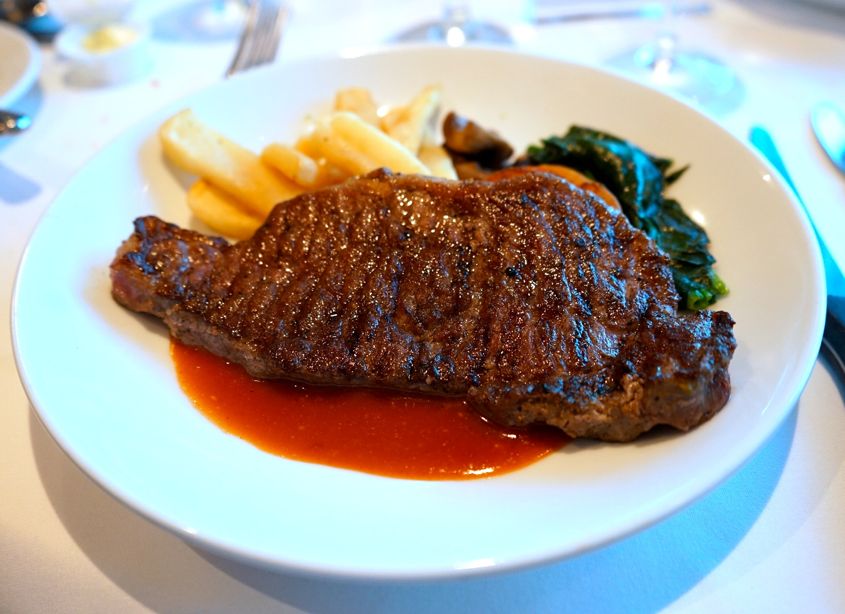 Steak On Mariner Of The Seas Royal Caribbean - AspirantSG