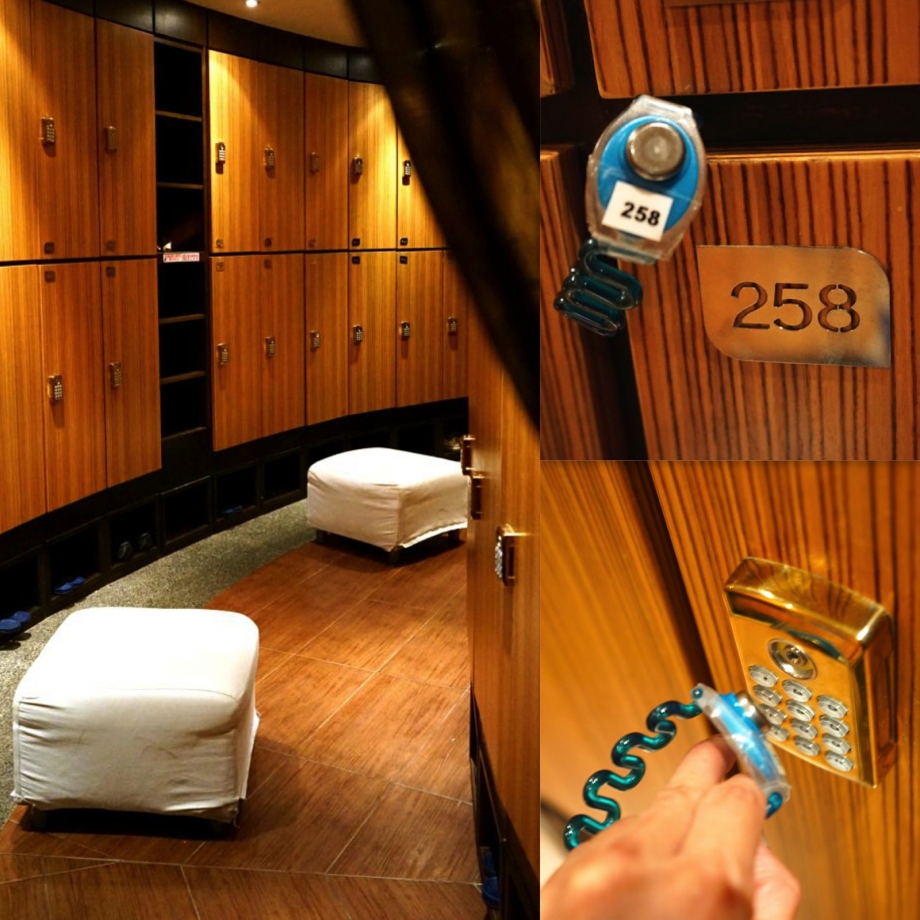 Locker Room At G.Spa Singapore - AspirantSG