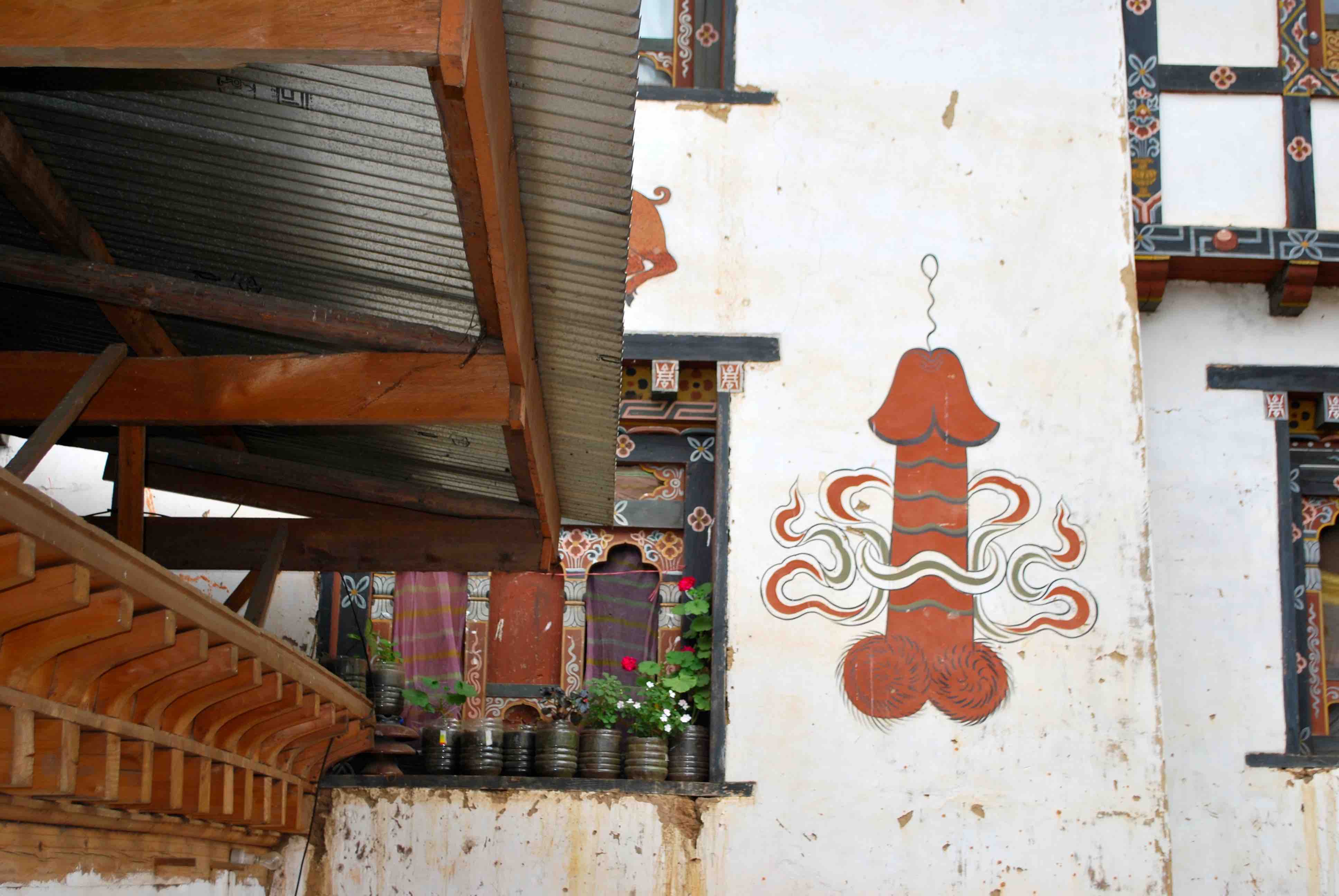giant phallic symbol Bhutan - AspirantSG