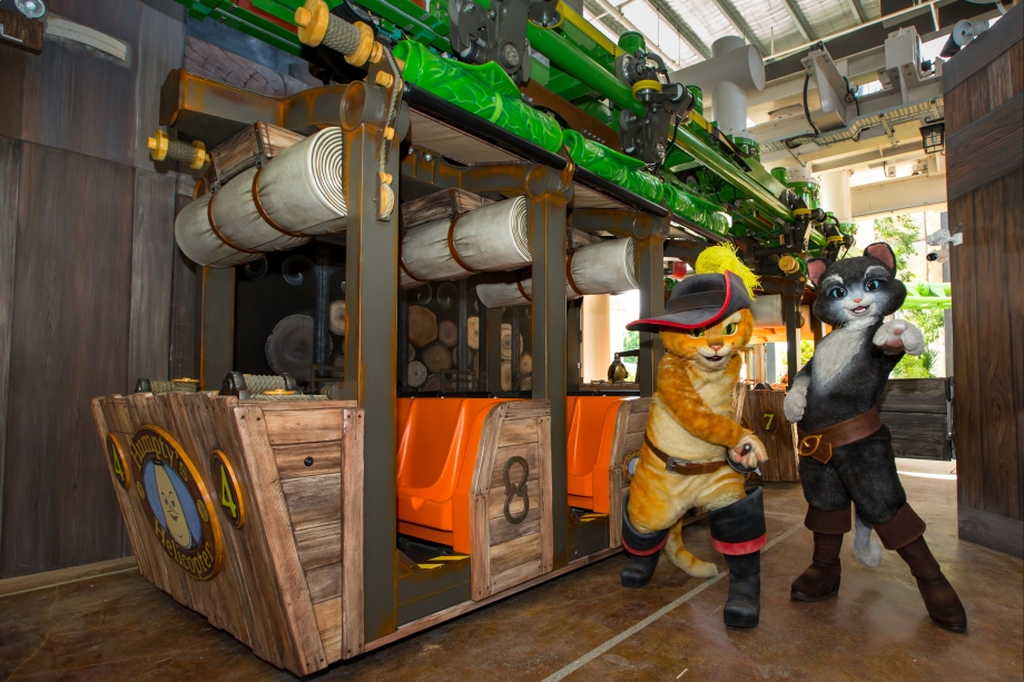 Puss and Kitty welcomes you to join them on this anti-gravity swashbuckling flight - AspirantSG