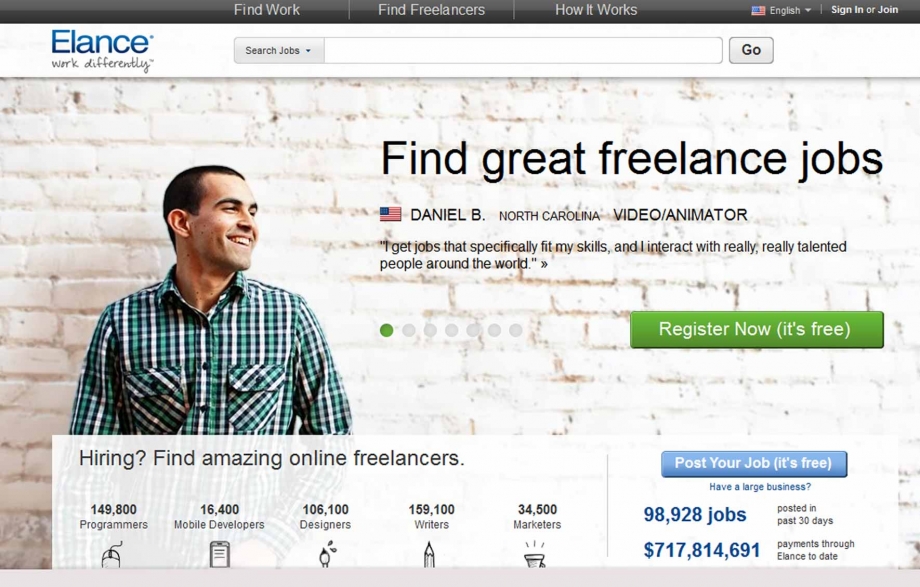 Elance Website For Freelancers - AspirantSG