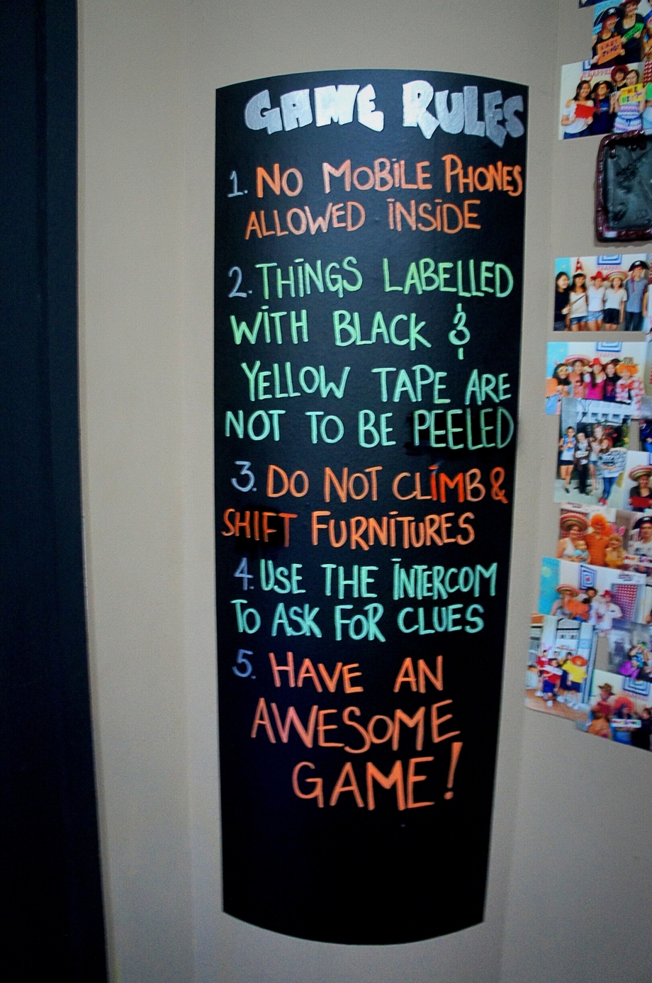 Rules Of The Game At Trapped Singapore