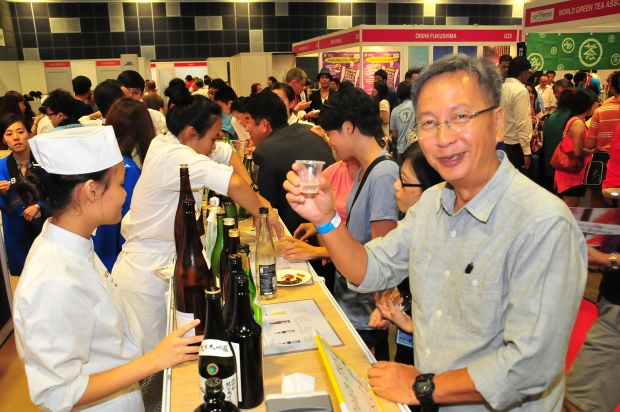 Japanese Wine Tasting at Oishii Japan 2014 - AspirantSG